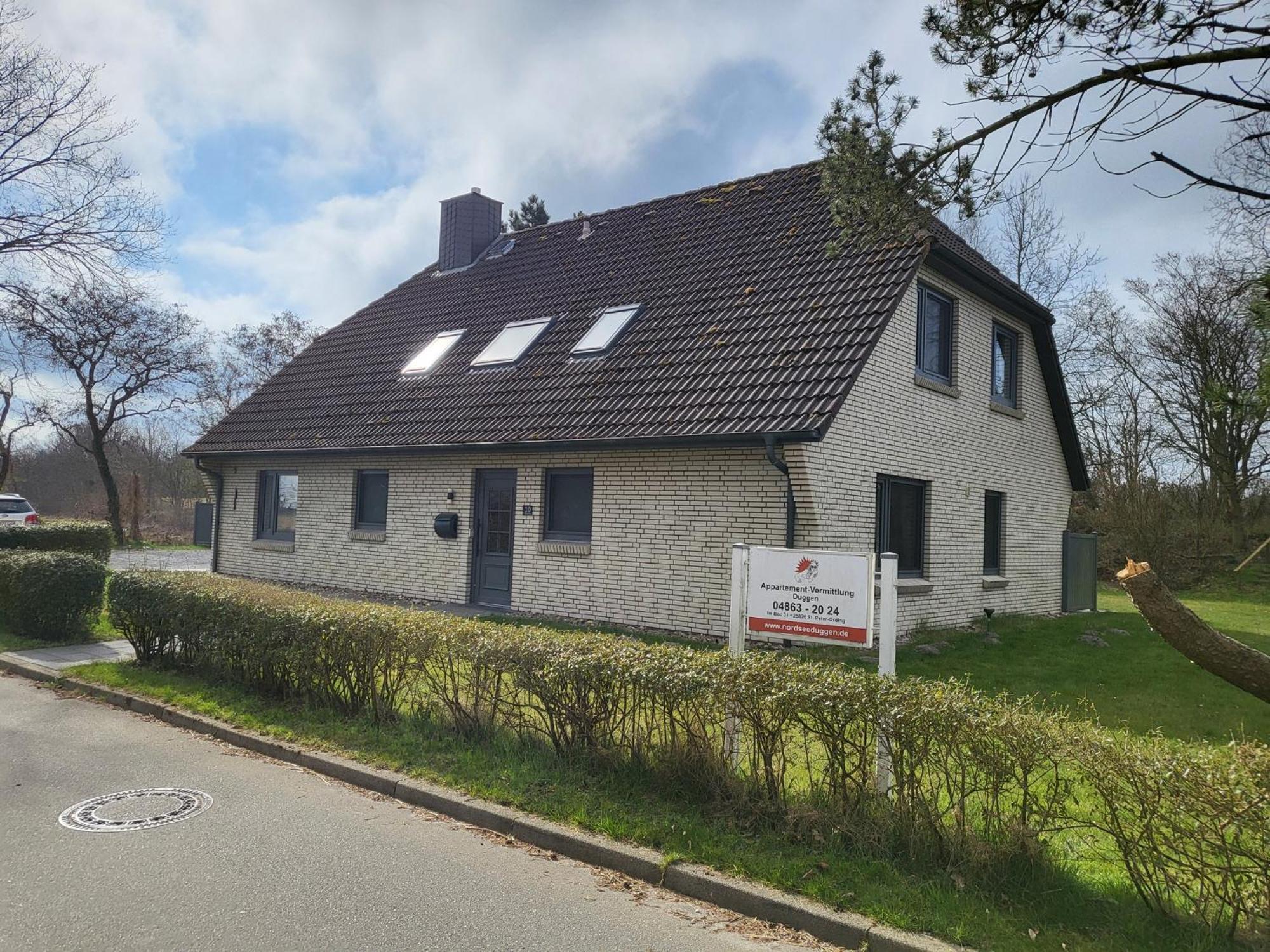 Ferienwohnung 4 In Der Waldstrasse Sankt Peter-Ording Exteriör bild